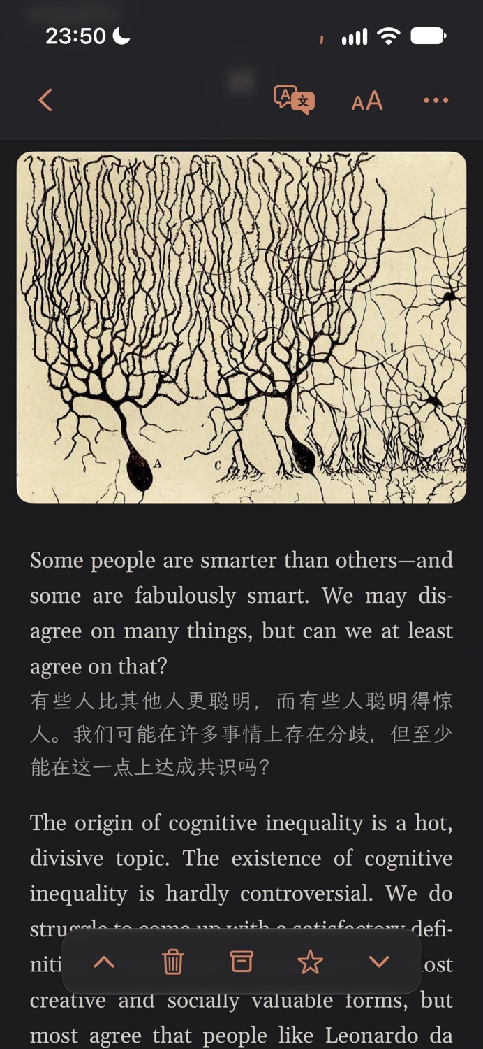 The Moku night reading theme